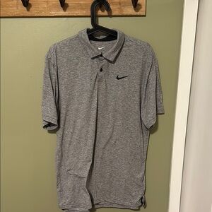 Nike Golf Men's Gray Polo Shirt